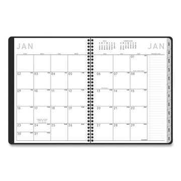AT-A-GLANCE® Contemporary Lite Weekly-monthly Planner, 11 X 8.25, Black Cover, 12-month (jan To Dec): 2022 freeshipping - TVN Wholesale